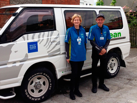 Les and Debbie Walsh love the challenge of a new business and are off to a great start with Crest.