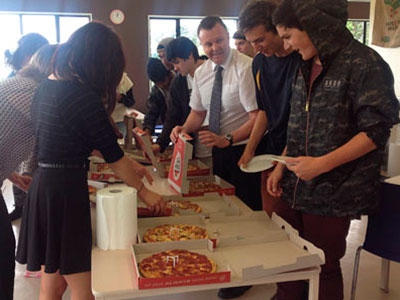 Big Kids Love Pizza Too…