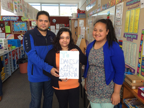 A special thank you for Crest franchisees, Danish and Aijita Sharma.