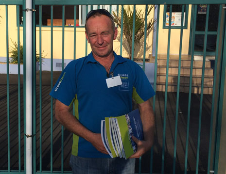 CrestClean’s first franchisee in Kerikeri – fresh new territory for Brian Moffatt.