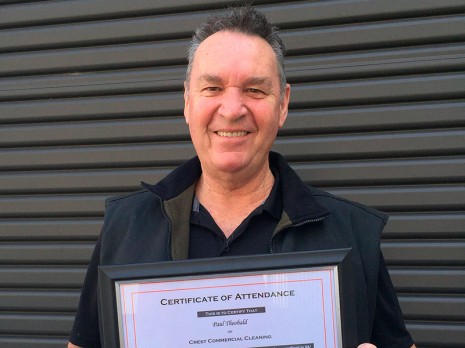 Paul Theobald recently completed a day course in Electrical Testing and Inspection.