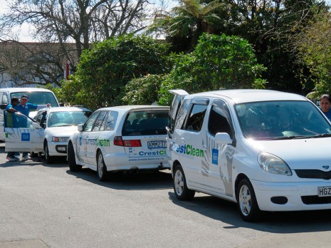 36 CrestClean vehicles were audited before the team meeting that was held at Wylie Court Motor Lodge in Rotorua.