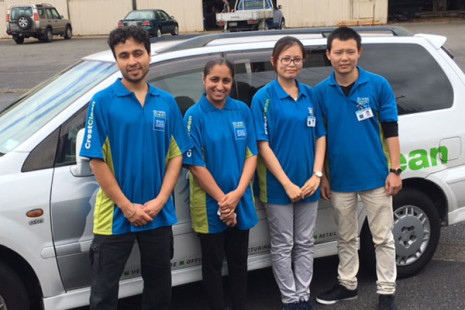 Gurpreet Singh, Amarinder Kaur, Phong Ang Chan Thean Lim and Huykim Cheng have been commended for their fantastic term clean effort at Westbrook School.