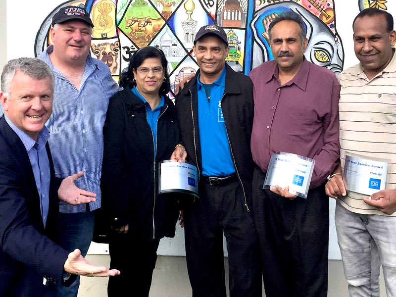 Business owners celebrate 15 years each