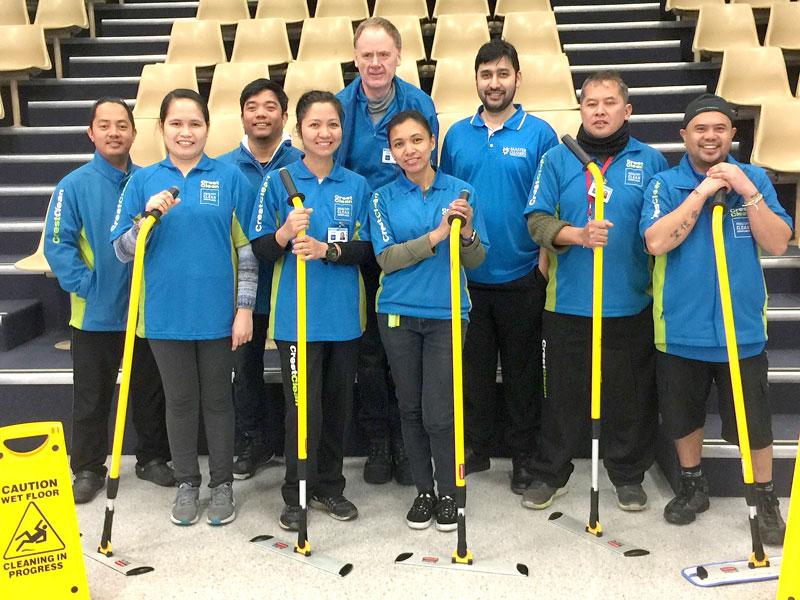 Business owners polish off floor care challenge after specialist training