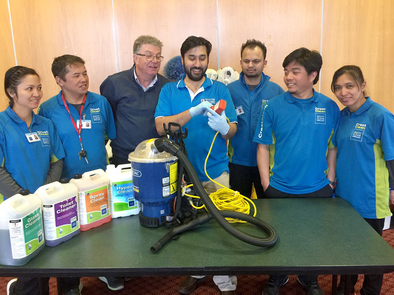 Final assessment sees CrestClean personnel pass ‘with flying colours’