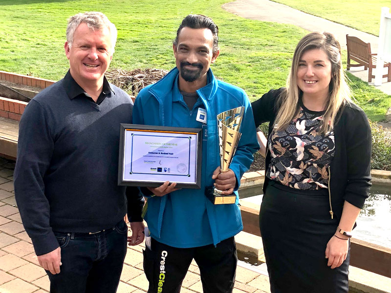 Crest trainer is Franchisee of the Year