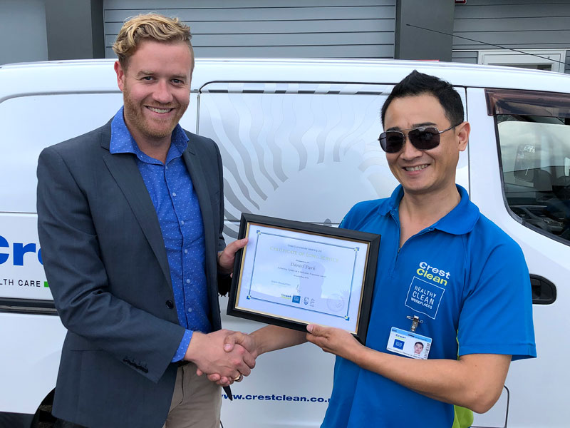 Fitness and cleaning go hand in hand for busy franchisee