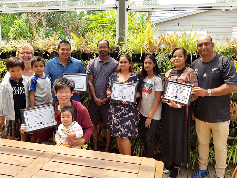 It was a time for celebration when CrestClean’s Auckland West Regional Manager Caroline Wedding put on a morning tea for business owners and their families.