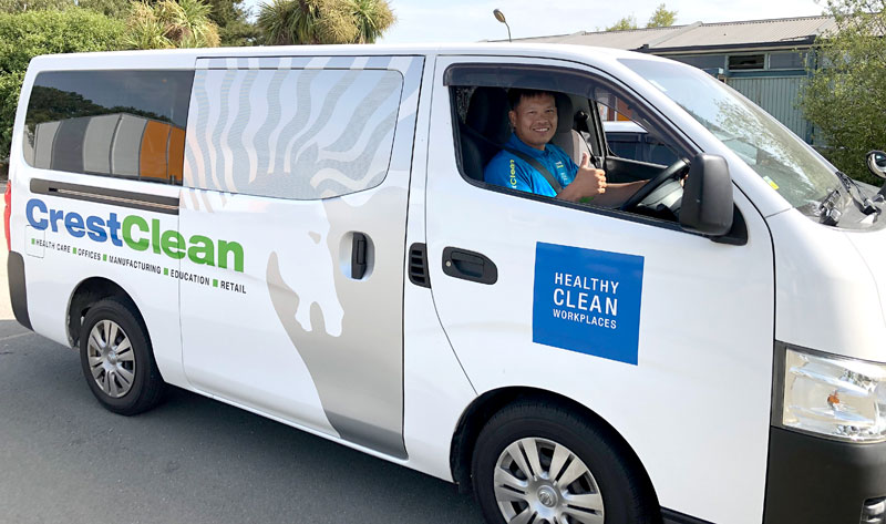 Spacious vehicle sets Angelo on right track to expand business