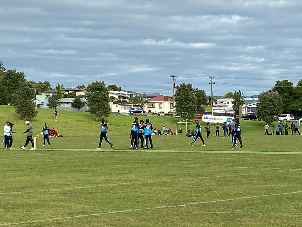Cricket players.