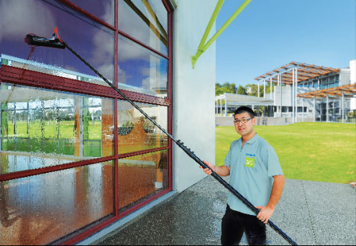 Professional window cleaning for property maintenance – CrestClean services