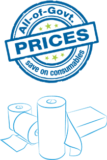 All-of-Govt prices - save on consumables logo