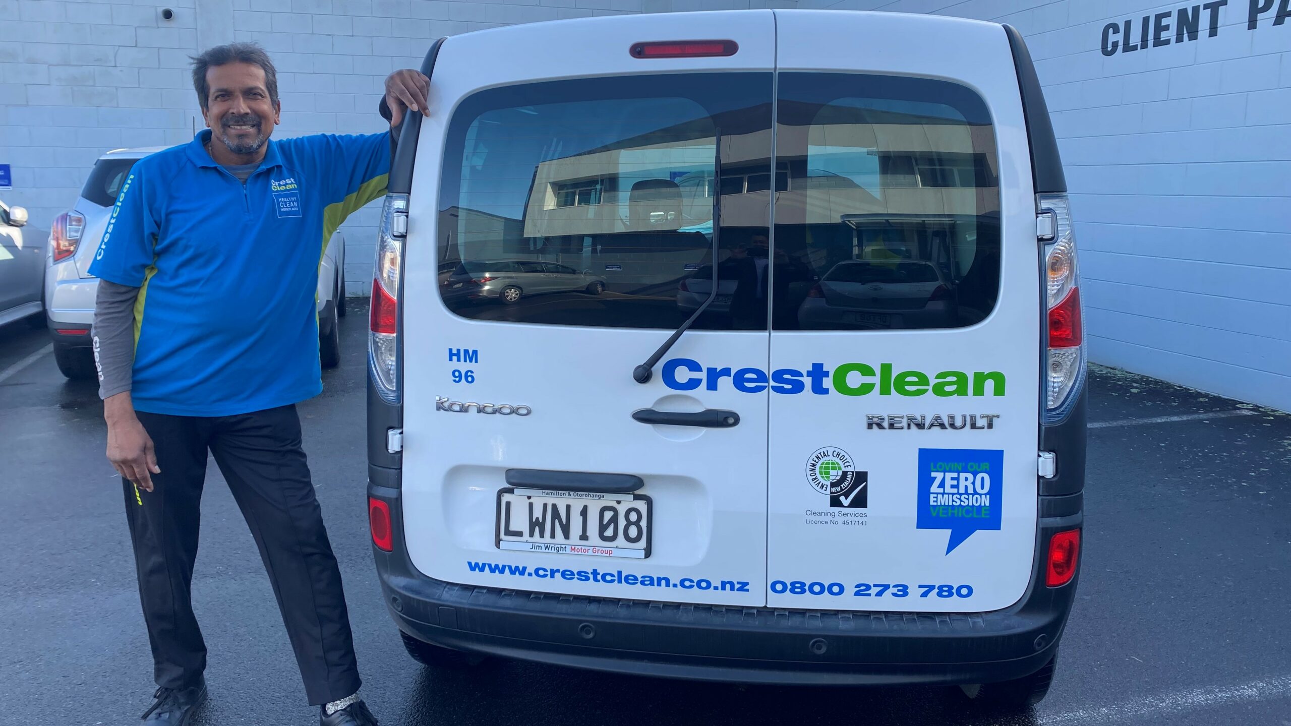 Electric van pays off for Waikato franchisee