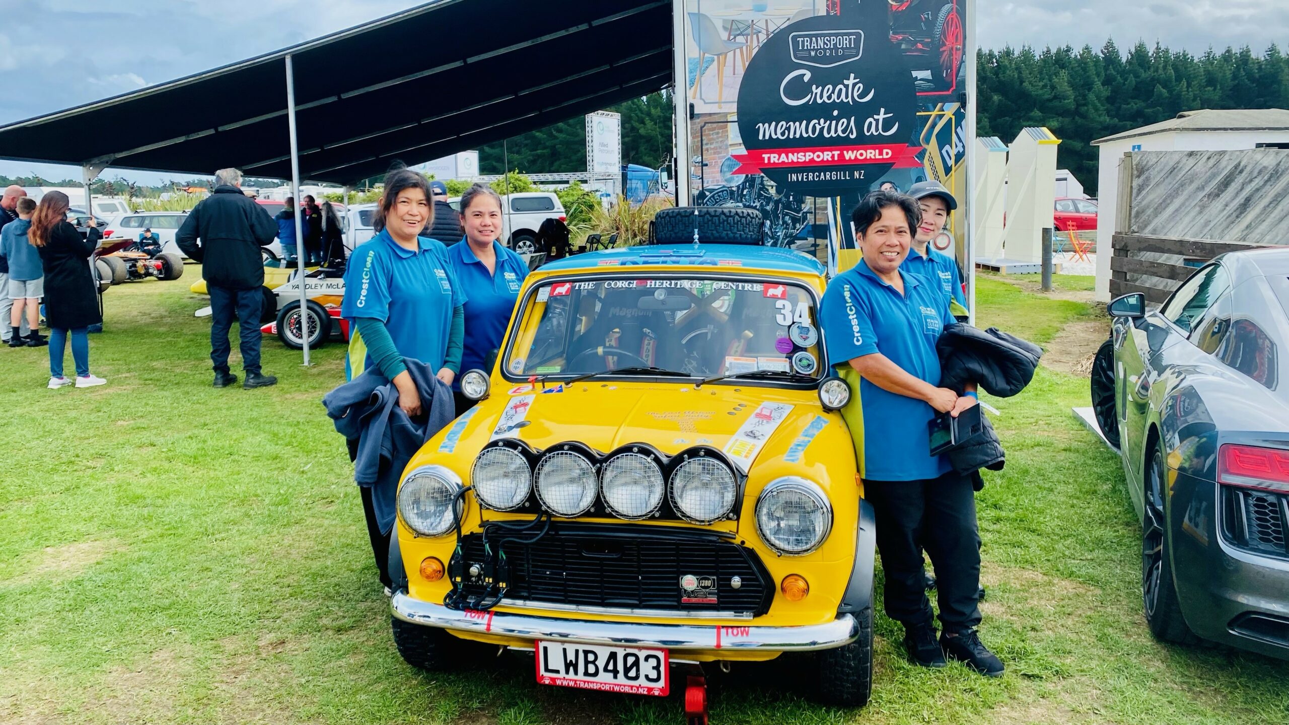 CrestClean franchisees step up a gear at motorsport festival