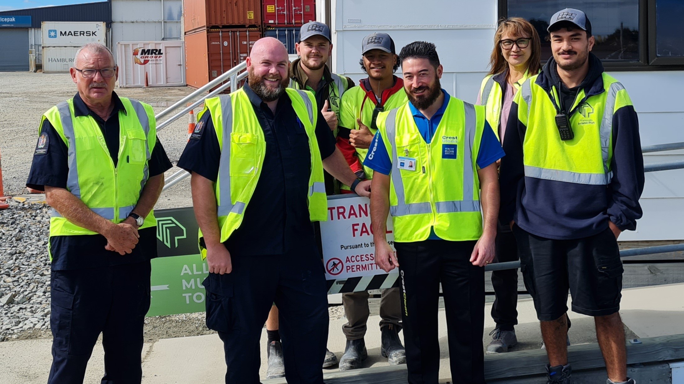Manawatu Inland Port sings CrestClean franchisee’s praises