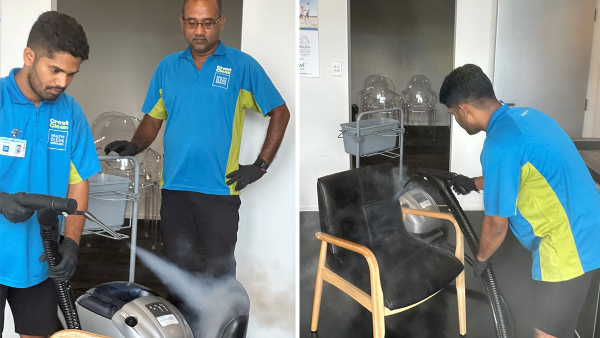 It’s full steam ahead for Sri with new cleaning machine!
