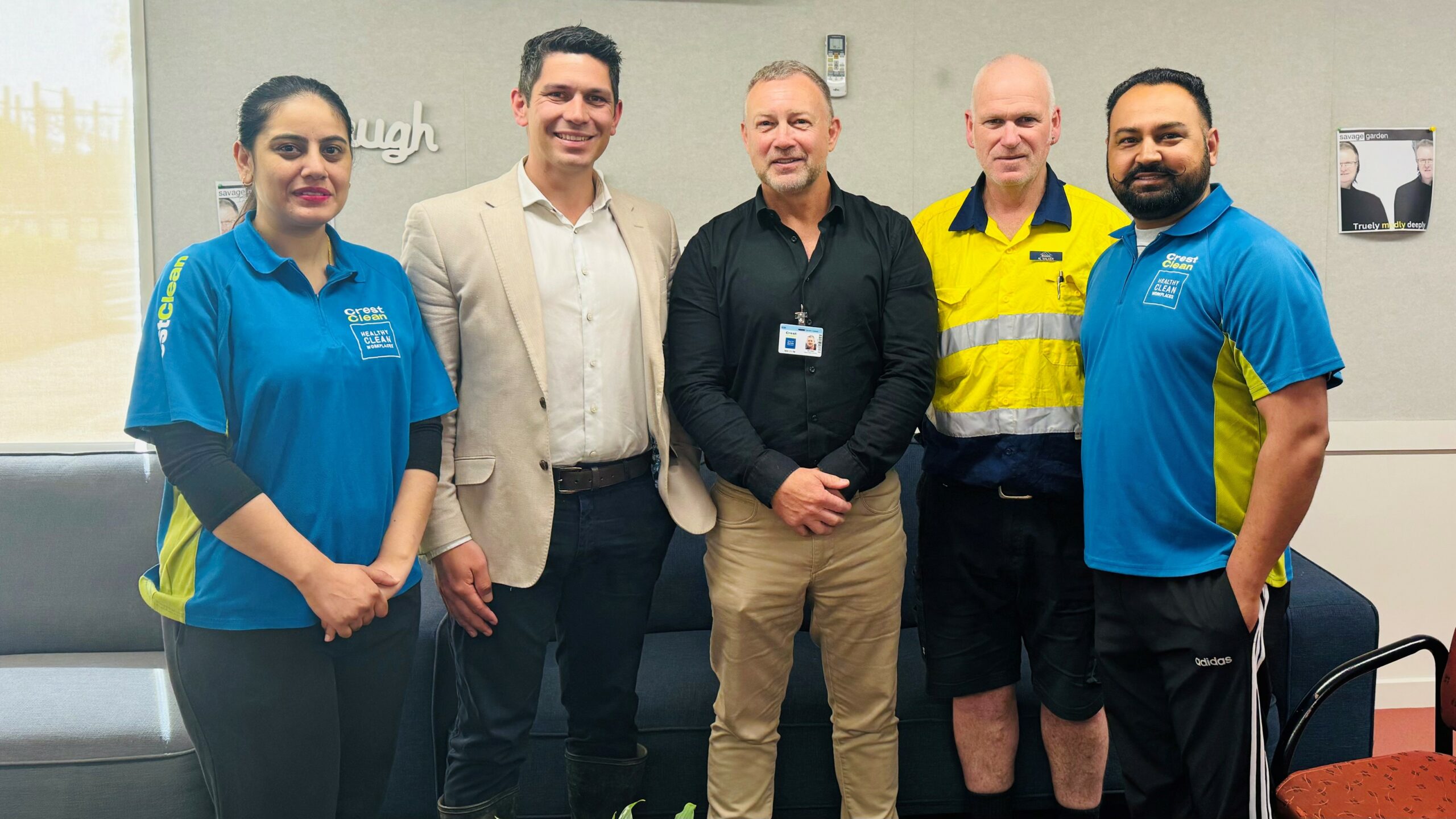 Local MP says CrestClean are “legends”