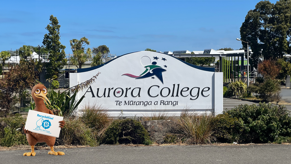 Aurora College embraces RecycleKiwi for school-wide waste minimisation initiative