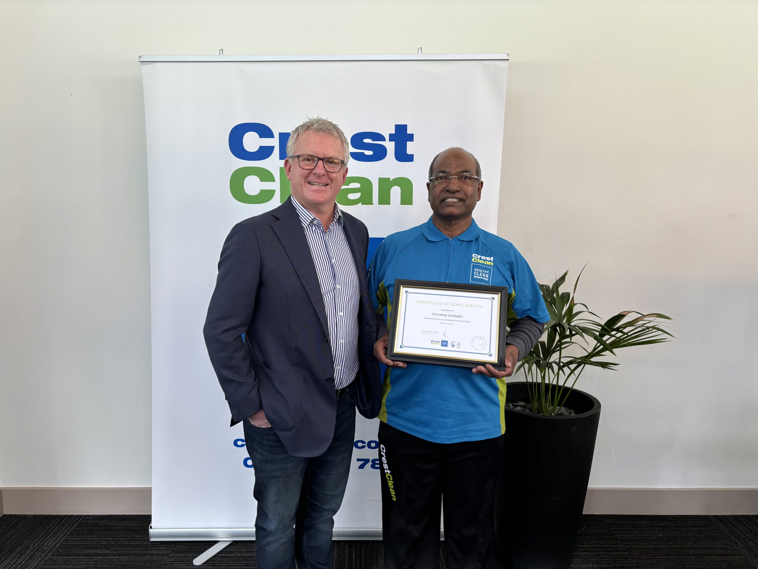 CrestClean veteran still strong after 20 years in business