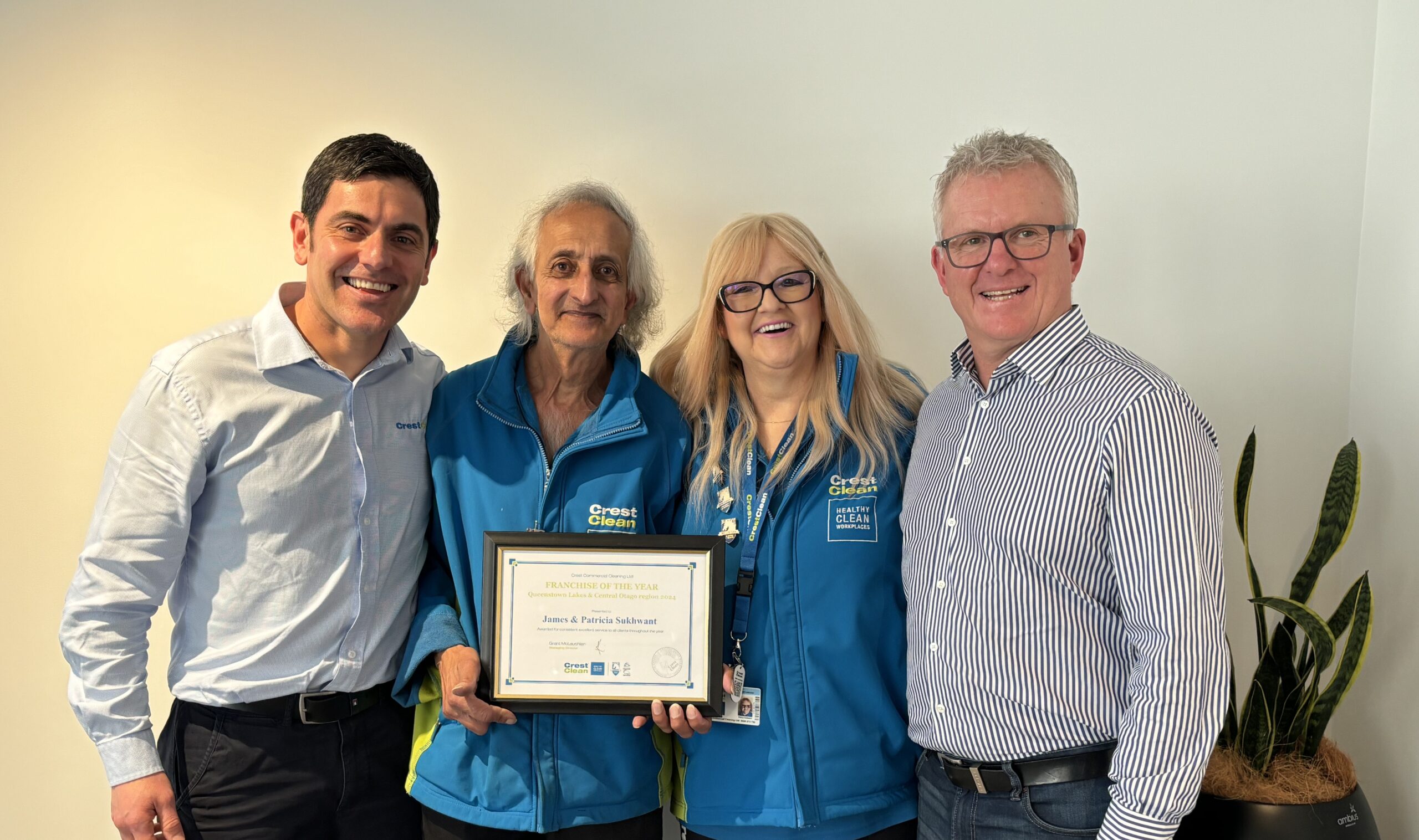 James and Patricia Sukhwant reflect on 10-year journey that paved the way for CrestClean in Central Otago