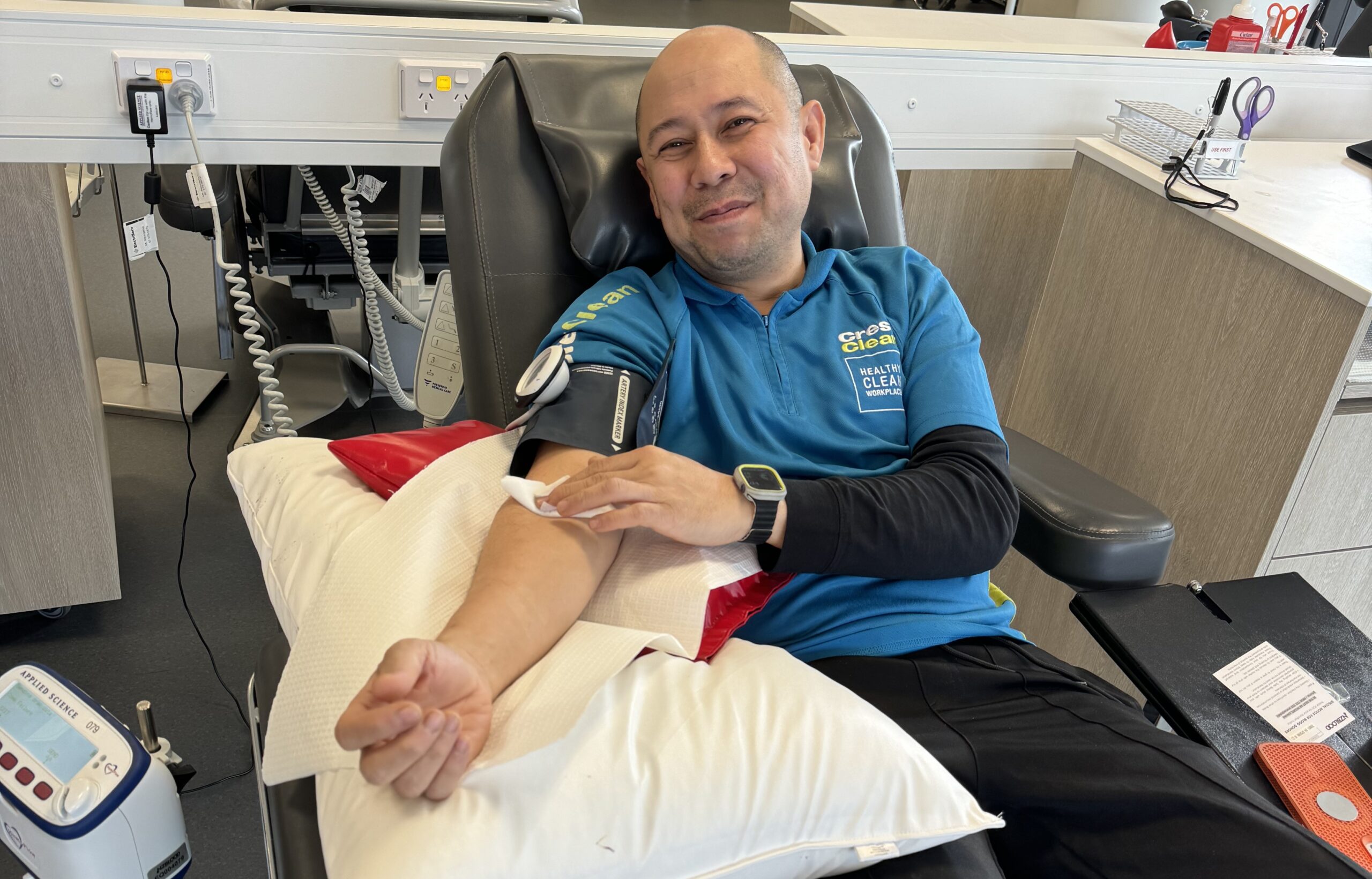 Cesar joins everyday heroes to help meet growing demand for blood