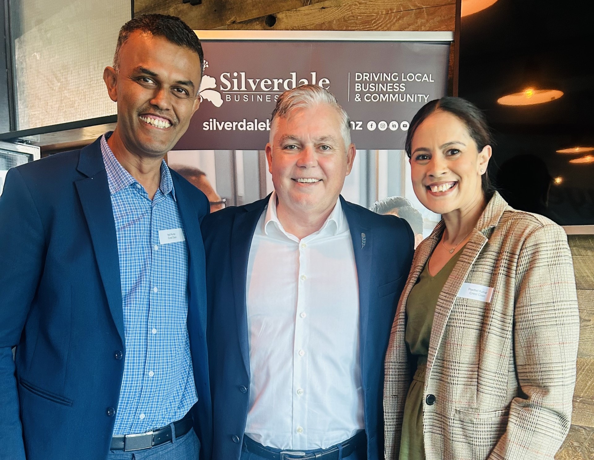 Minister of Police strengthens community ties at Silverdale Business Association breakfast