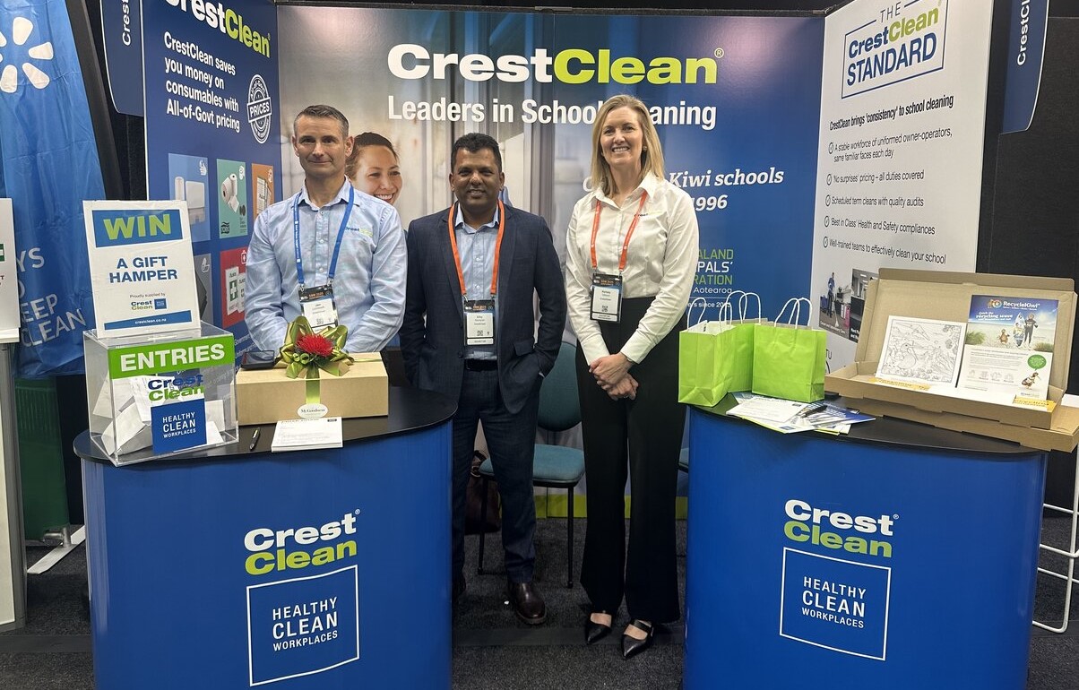 CrestClean makes an impact at School Business Managers’ Conference