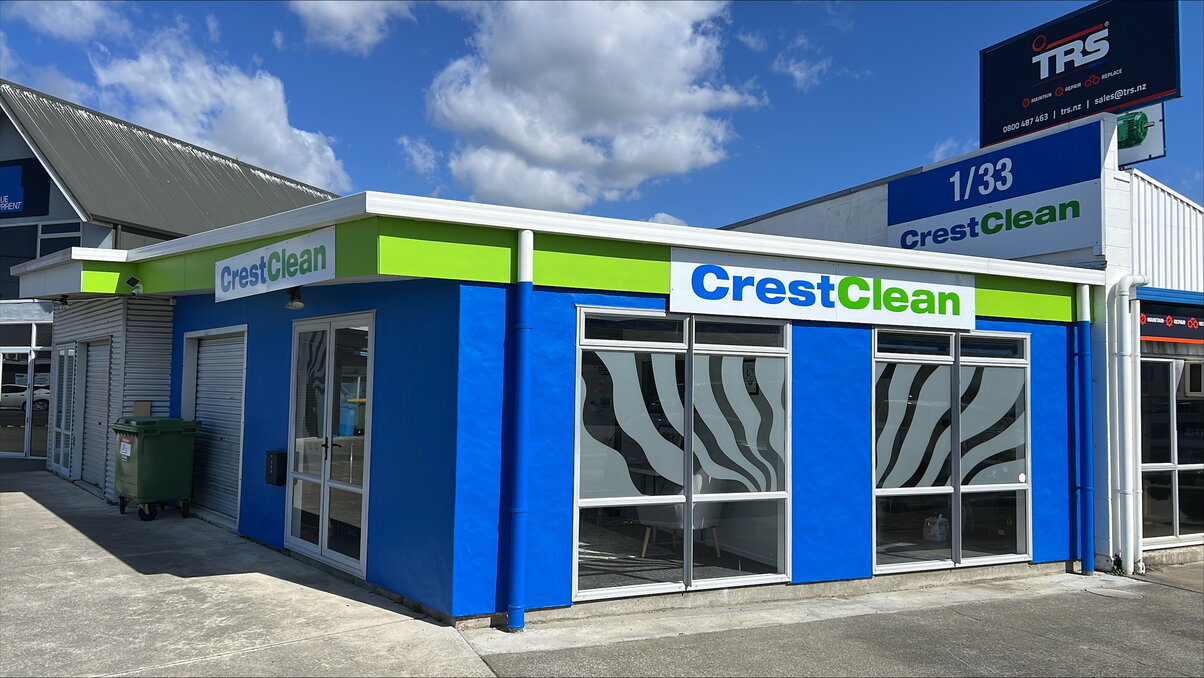 CrestClean Hawke’s Bay settles into bright and bold new offices