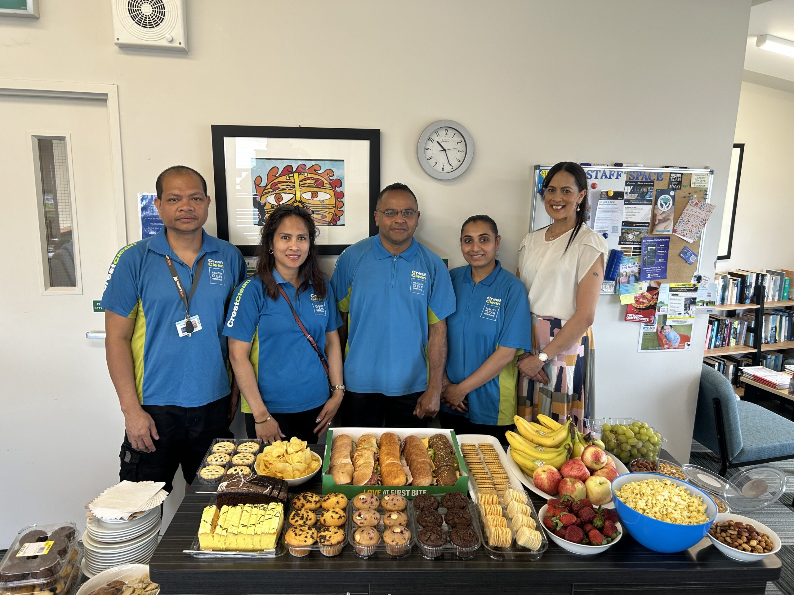 Browns Bay School praises cleaning team that always goes the extra mile
